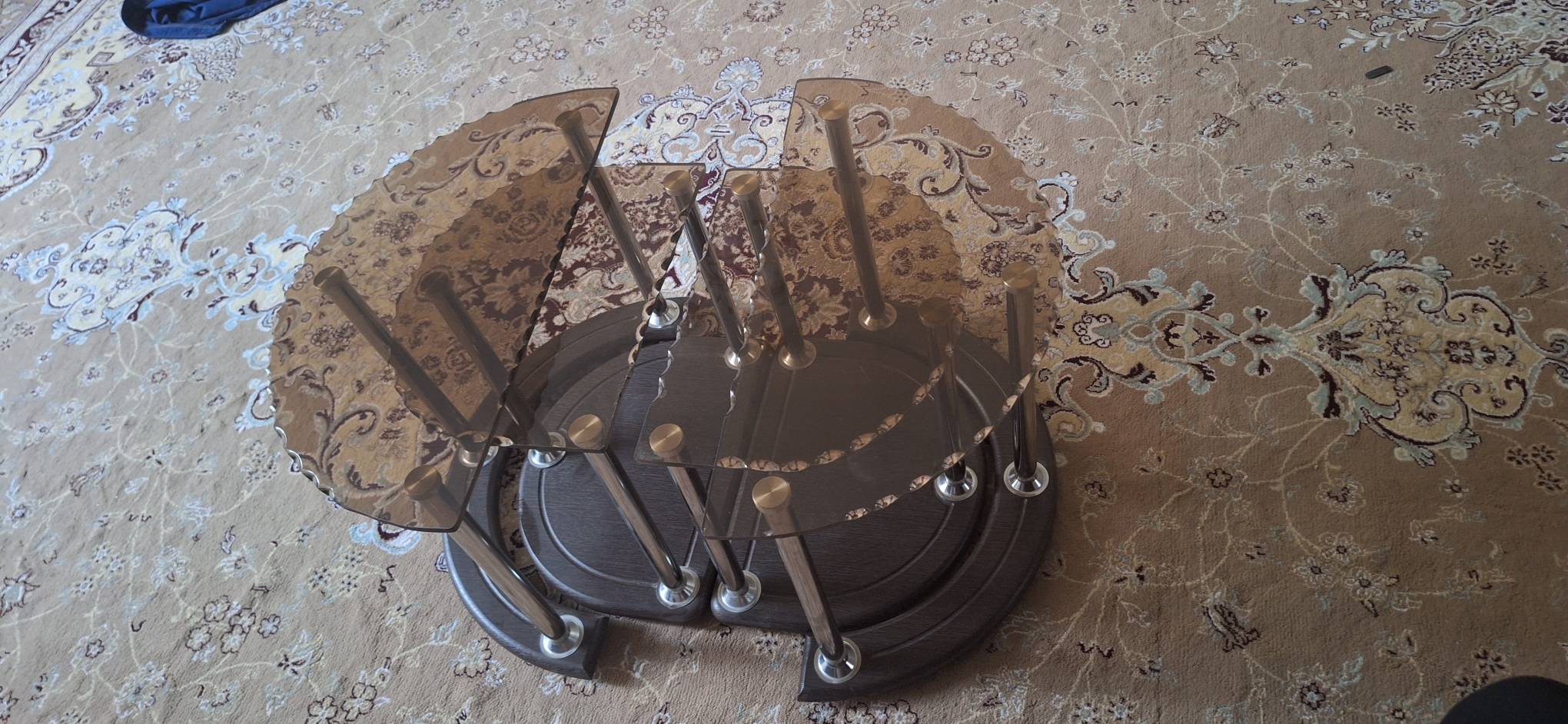 فروش 4 عدد میز جلو مبلی سالم — عکس ۱