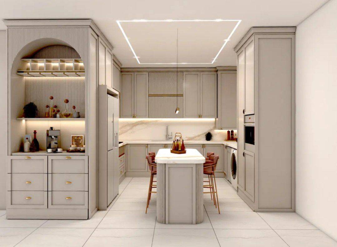 طراحی و ساخت انواع کابینت ام دی اف مدرن — عکس ۱
